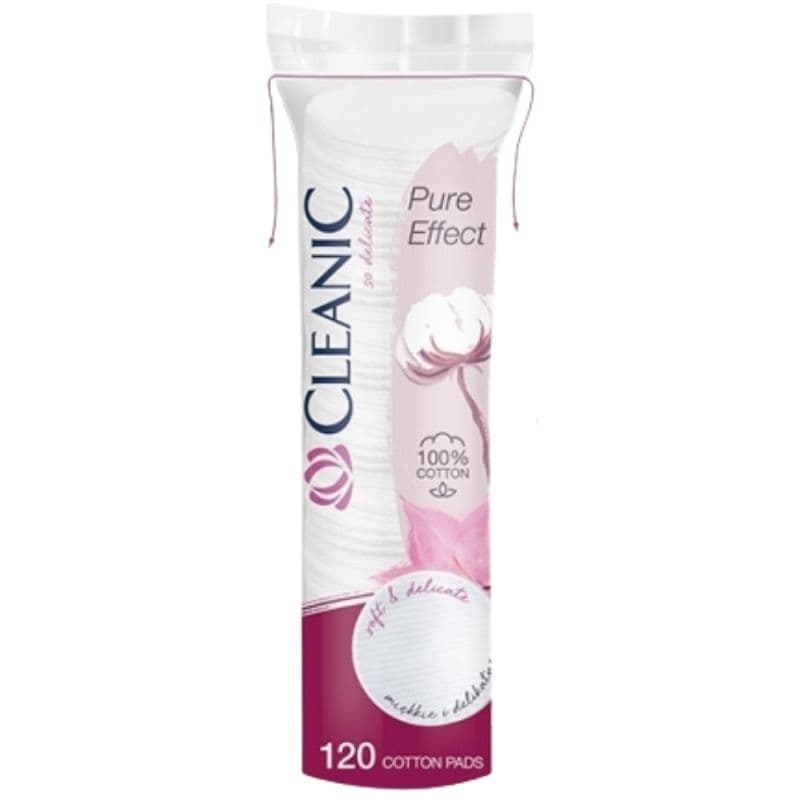 CLEANIC Cotton Pads Pure Effect - 120 Pieces 327