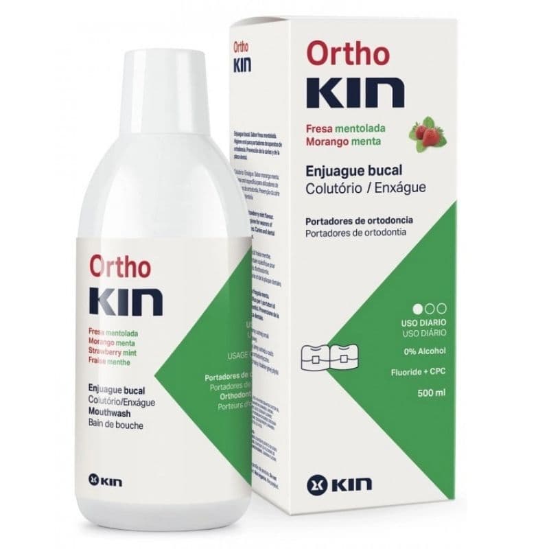 KIN Ortho-Kin 0% Alcohol Mouthwash - 500ml KIN040