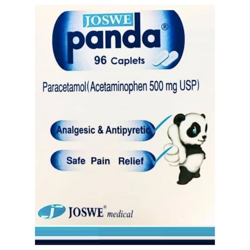 PANDA 500mg Paracetamol - 96 Caplets