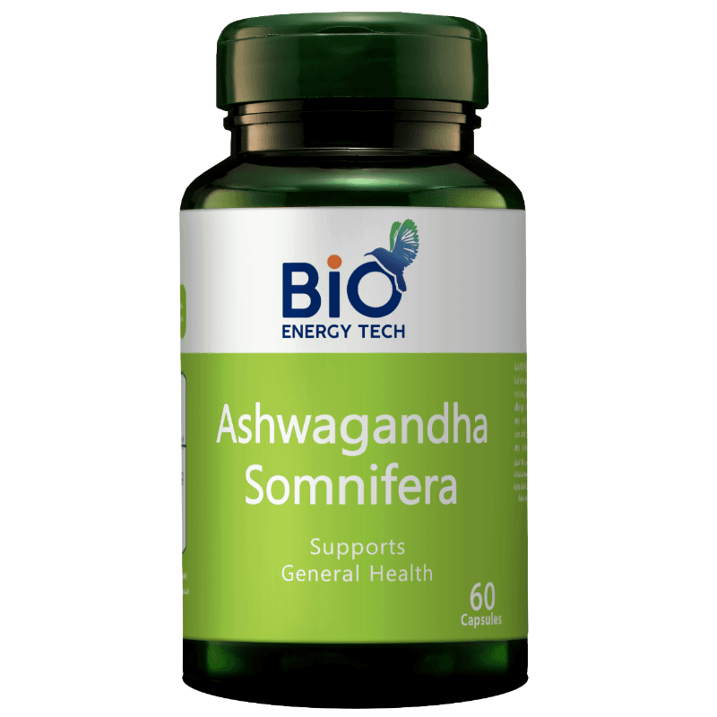 BIOENERGYTECH Ashwagandha Somnifera - 60 Capsules