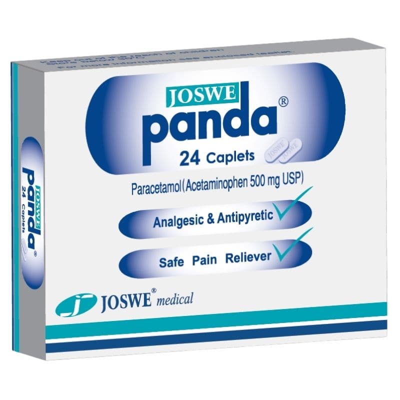 PANDA 500mg Paracetamol - 24 Caplets