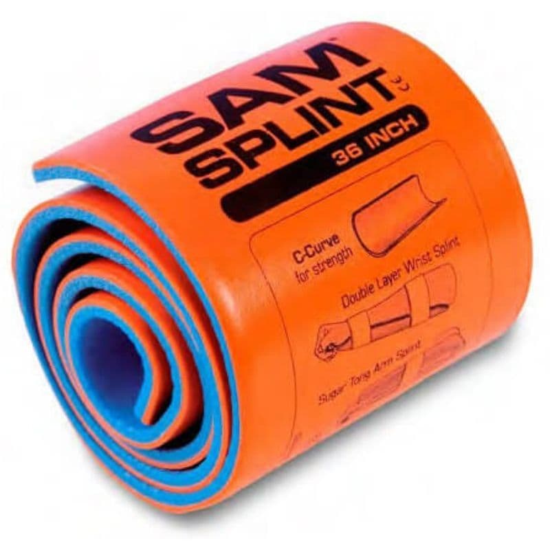 MX-LRD First Aid Aluminum Splint 11X25.40cm Medium 122343
