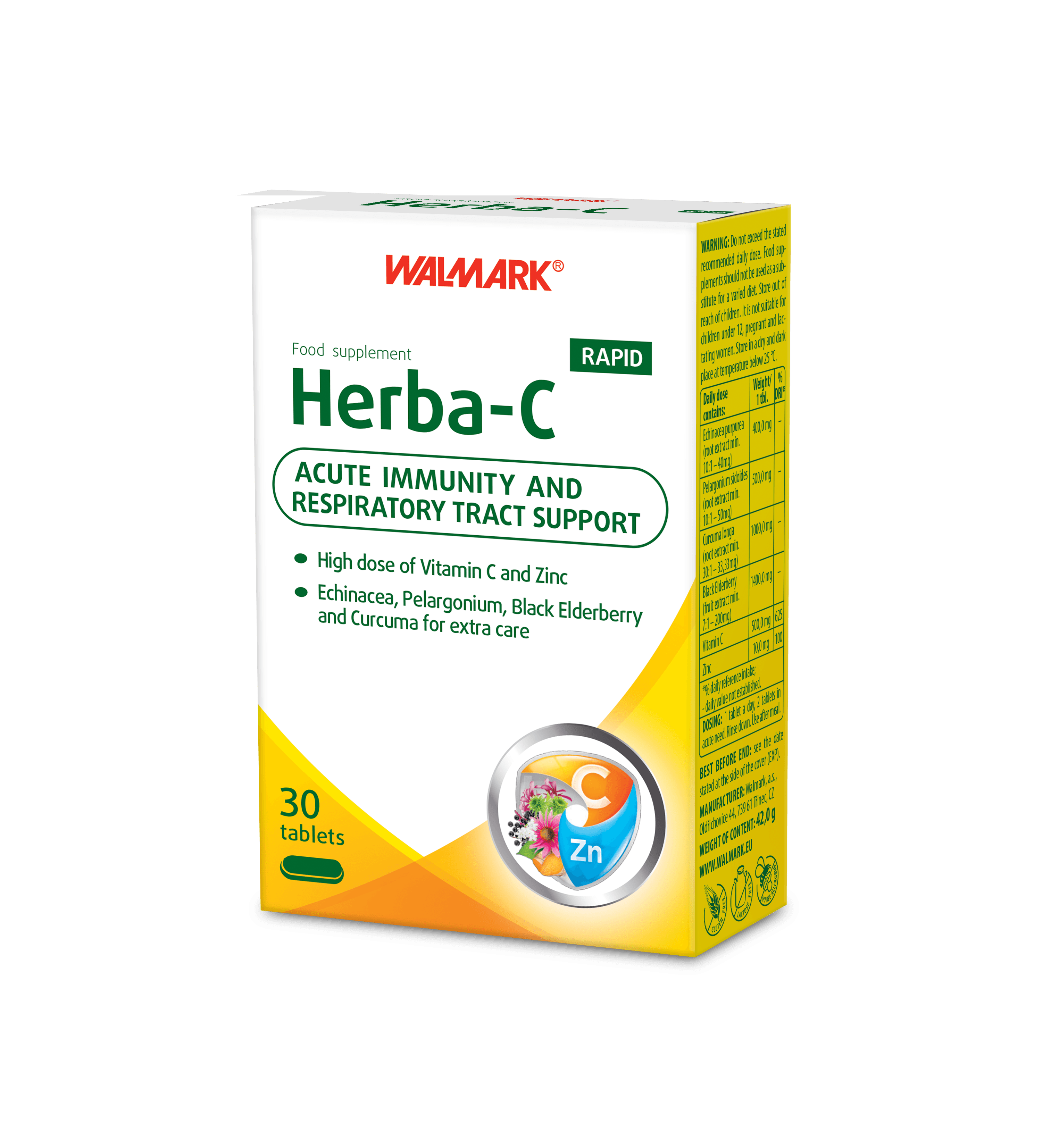 WALMARK Herba C - 30 Tablets