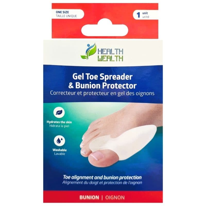 HEALTH CHOICE Gel Toe Spreader and Bunion Protector