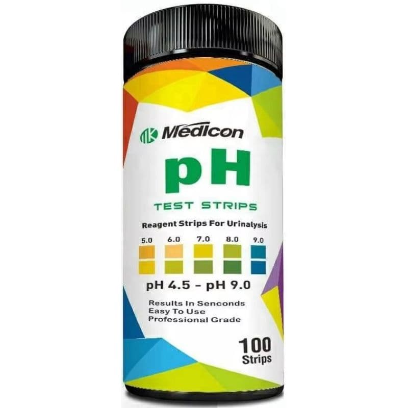 PH Test Strip Saliva & Urine - 100 Strips 2237