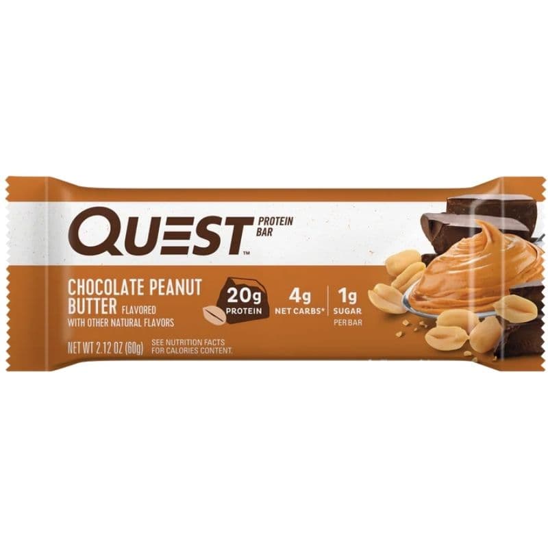 QUEST Protein Bar Peanut Butter Chocolate - 60g - 054001045