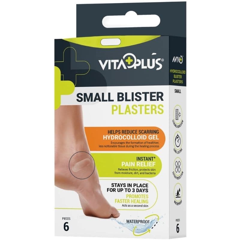 VITAPLUS Blister Hydrocolloid Plaster 20x60mm Small - 6 Pieces