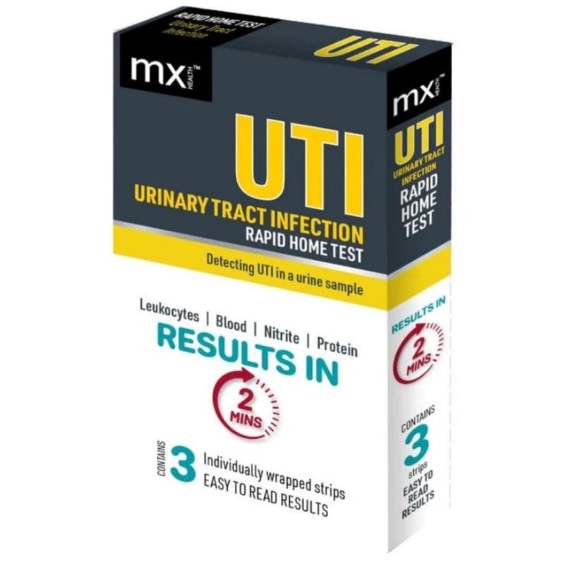 MX Urinary Tract Infection (UTI) Rapid Home Test - 3 Pieces