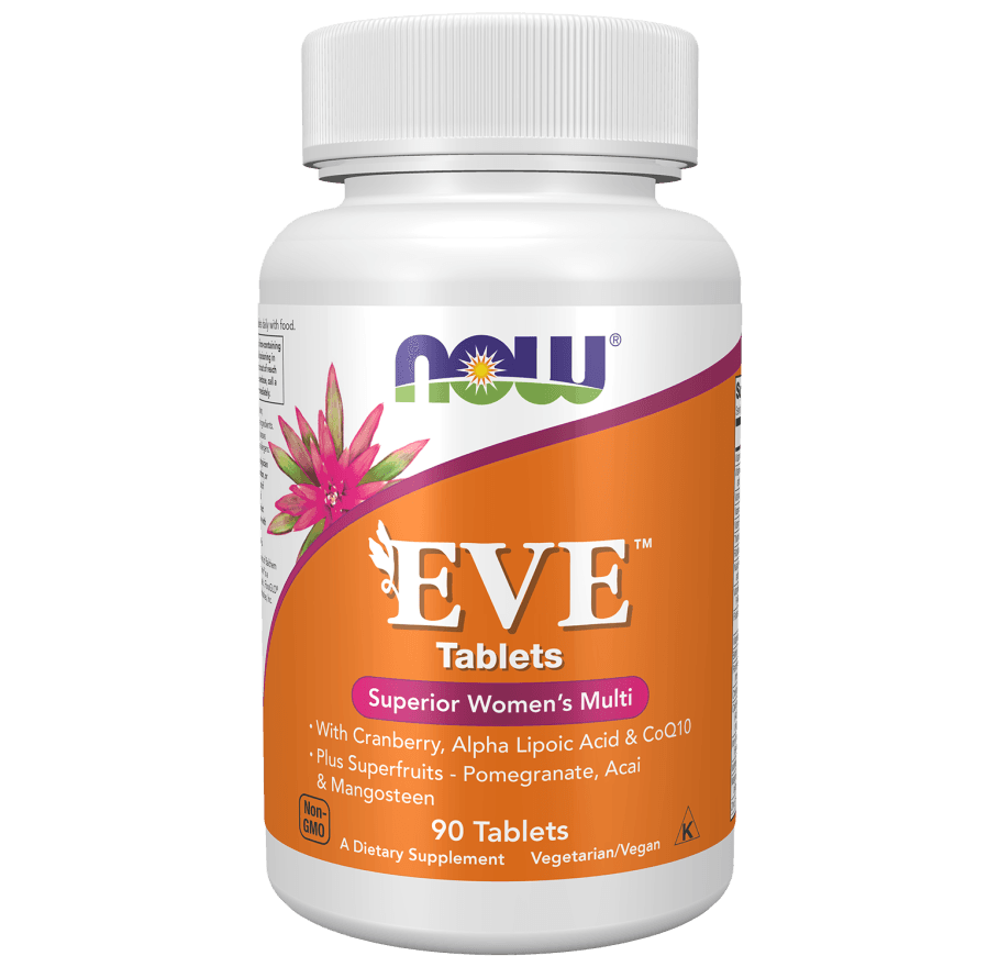 NOW Eve Multivitamin & Mineral for Woman - 90 Tablets
