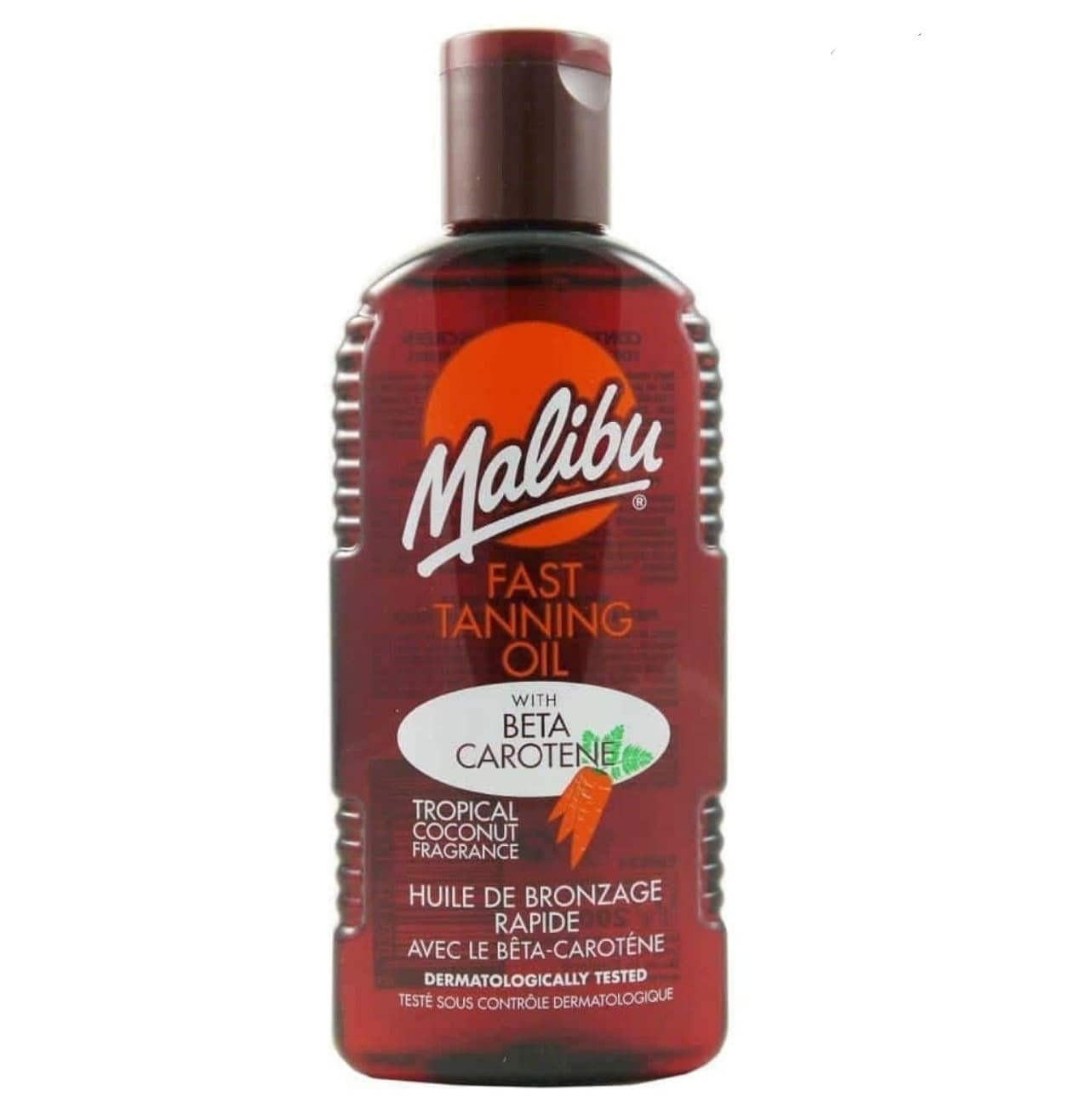 ماليبو زيت للتسمير السريع مع الكاروتين - 200مل