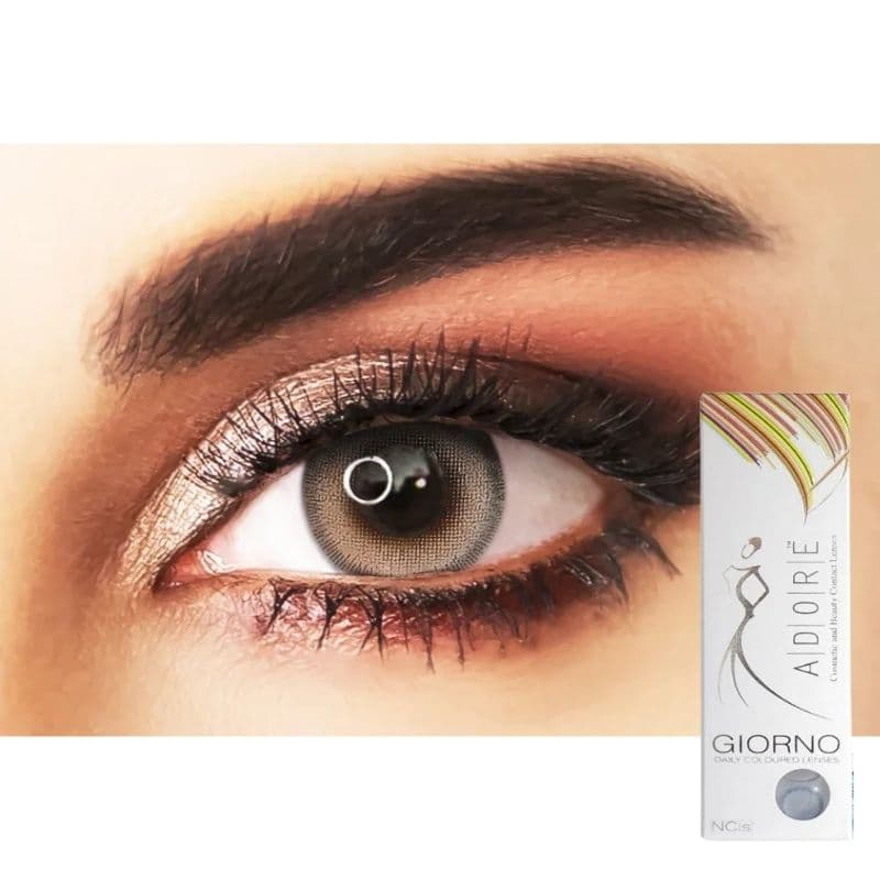 ادور عدسات جيورنو رمادي يومية - 10 عدسات
