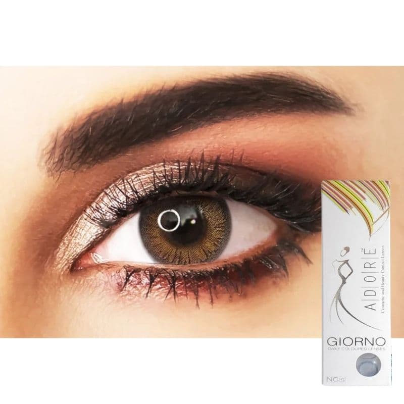 ادور عدسات جيورنو عسلي يومية - 10 عدسات