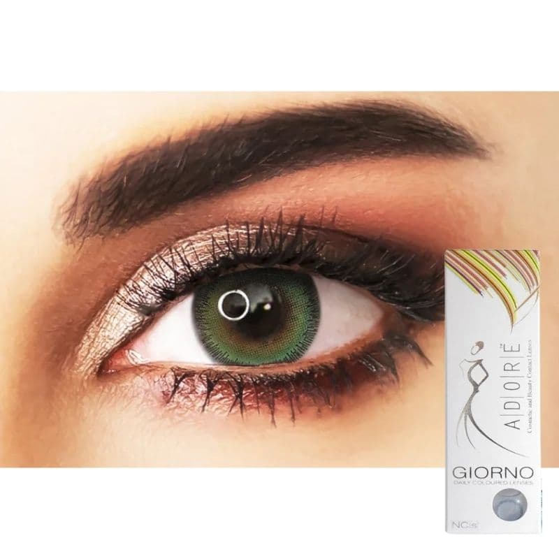 ادور عدسات جيورنو اخضر يومية - 10 عدسات