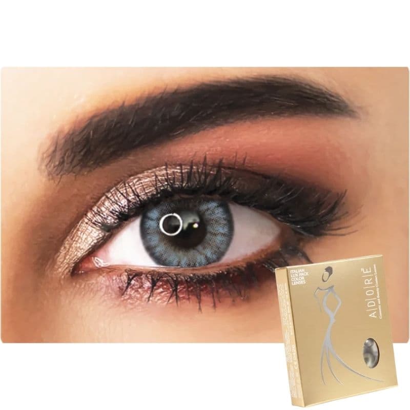 ادور عدسات باي تون رمادي شهرية - 2 عدسة