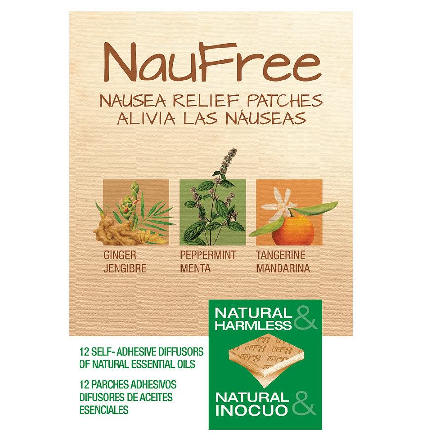 NAUFREE Nausea Relief - 12 Patches