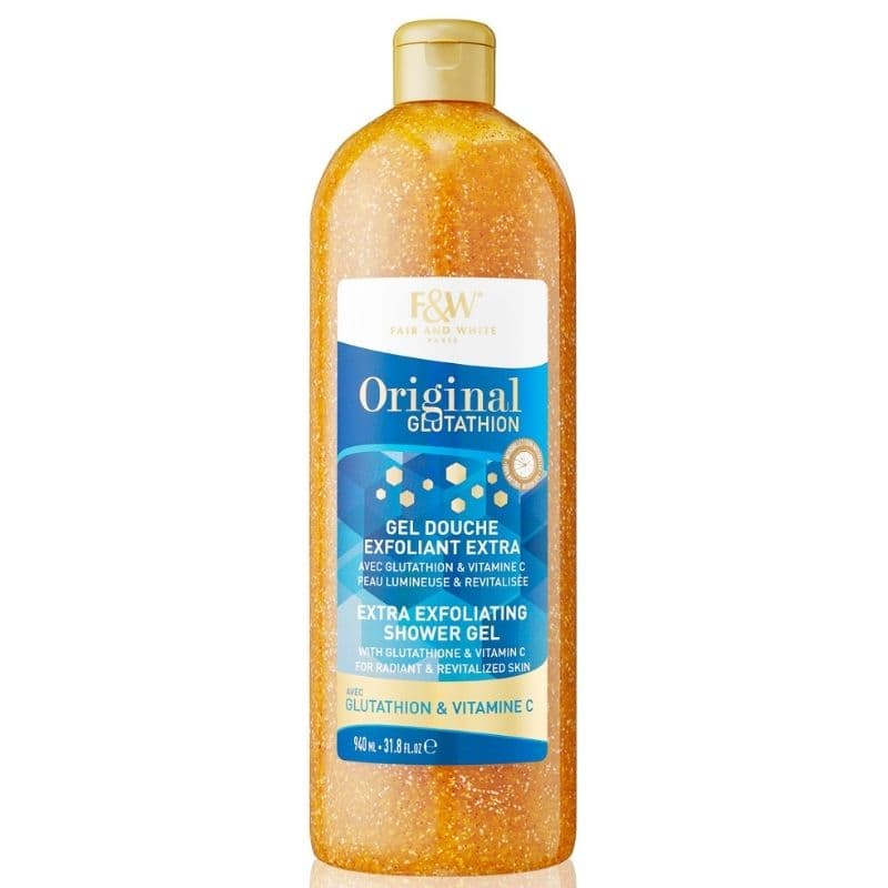 FAIR & WHITE Original Glutathion Extra Exfoliating Shower Gel - 940ml