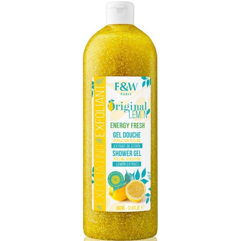 FAIR & WHITE Original Lemon Energy Fresh Exfoliating Shower Gel - 940ml