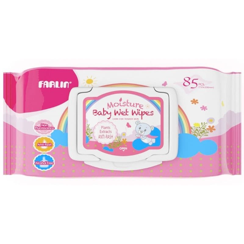 FARLIN Baby Anti-Rash Wet Wipes - 85 Pieces DT-006A