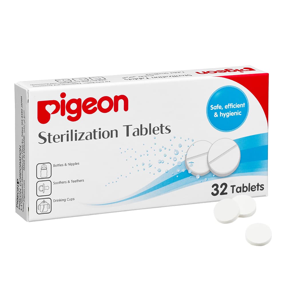 PIGEON Sterilizing Tablet - 32 Tablets 26386