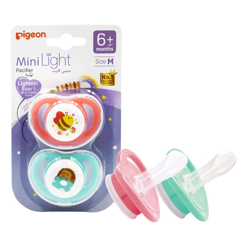 PIGEON Minilight 2 Pacifier Soother - Girl Medium 79916