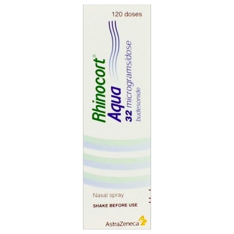 RHINOCORT Aqua 32mcg/dose Budesonide - 120 Dose Nasal Spray