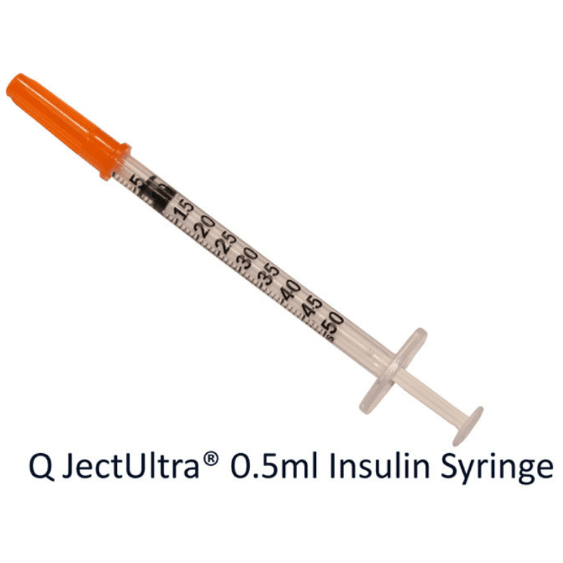 QG Q-JECT Syringe 0.5ml Unibody - 1 Piece 117999