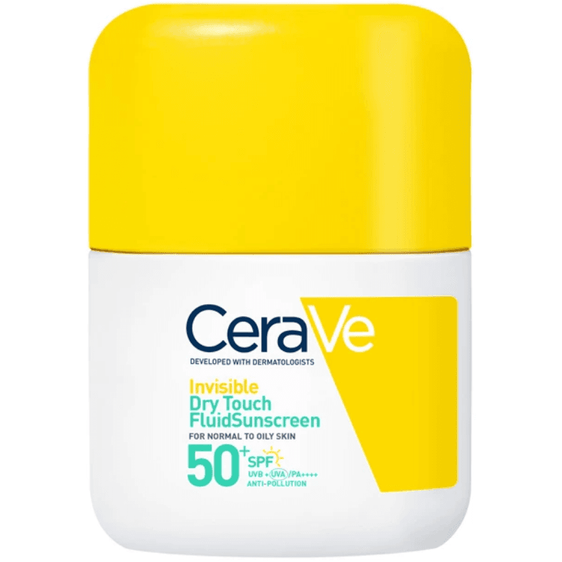 CERAVE Invisible Dry Touch Fluid Sunscreen SPF50 - 50ml 30687