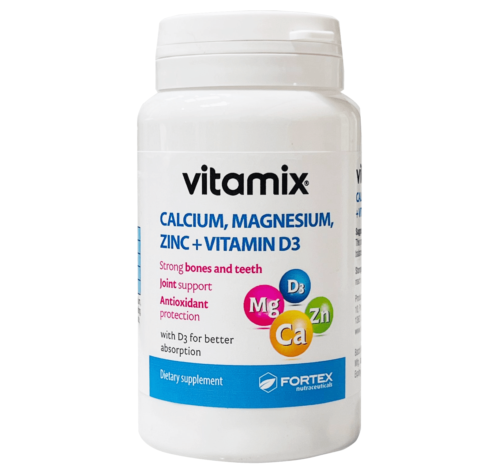 VITAMIX Calcium + Magnesium + Zinc & Vitamin D3 - 60 Tablets